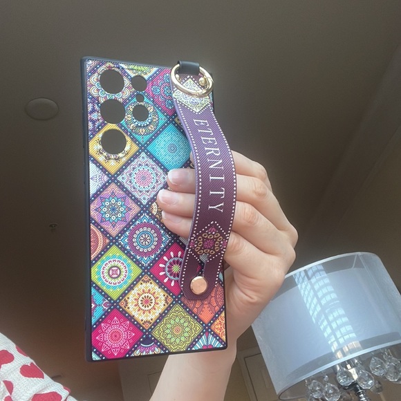 For Samsung Galaxy S22,S22 plus,S22 ultra phone case with strap kickstand ring - Picture 14 of 16